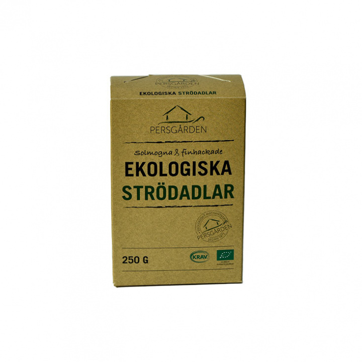 Persgården - Ekologiska Strödadlar 250 g i gruppen Äta & Dricka / Skafferi / Musli / Granola hos Rekoshoppen.se (2047)