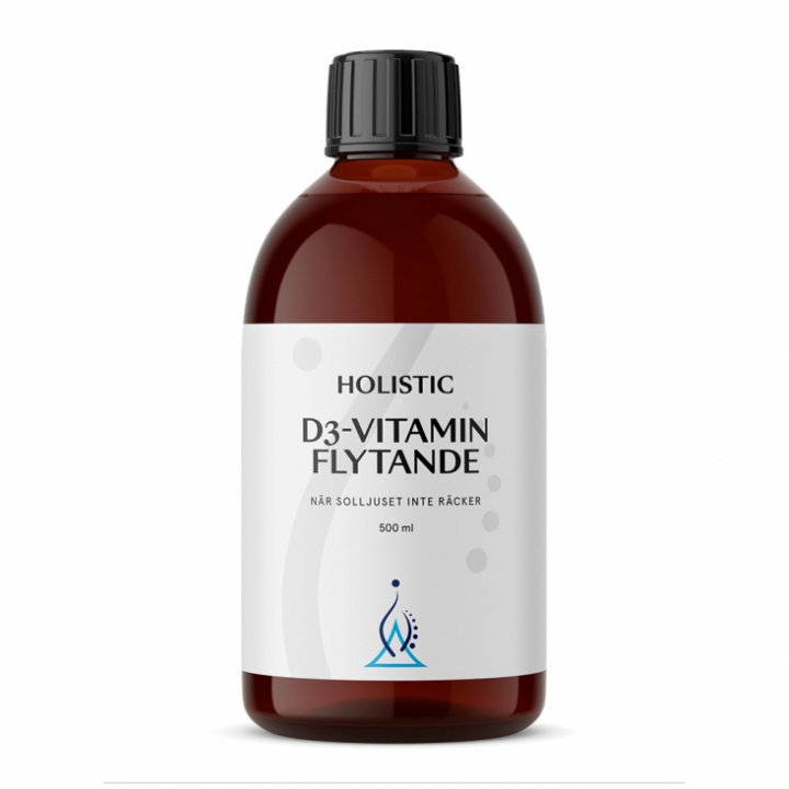  Holistic D3-vitamin flytande – Tropisk smak, 500 ml