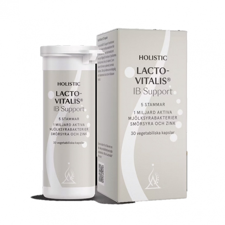 Holistic - LactoVitalis IB Smörsyra 30 Kapslar