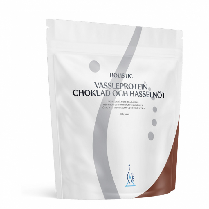 Holistic - Vassleprotein Choklad och Hasselnöt, 750g