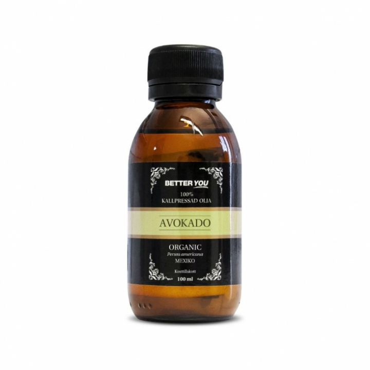 Ekologisk kallpressad avokadoolja i flaska 100 ml