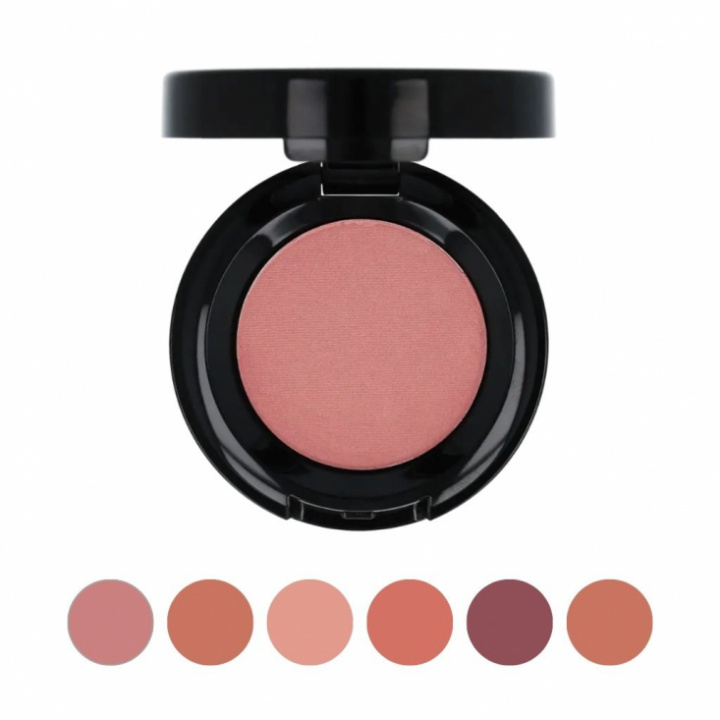 Puderrouge i kompakt förpackning