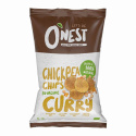 O\'Nest -  Eko & Vegan Kikärtschips, Curry