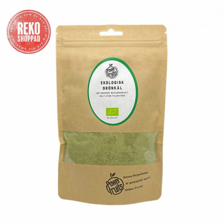 Rekofynda - Powerfruits - Ekologisk Grönkål, 200g