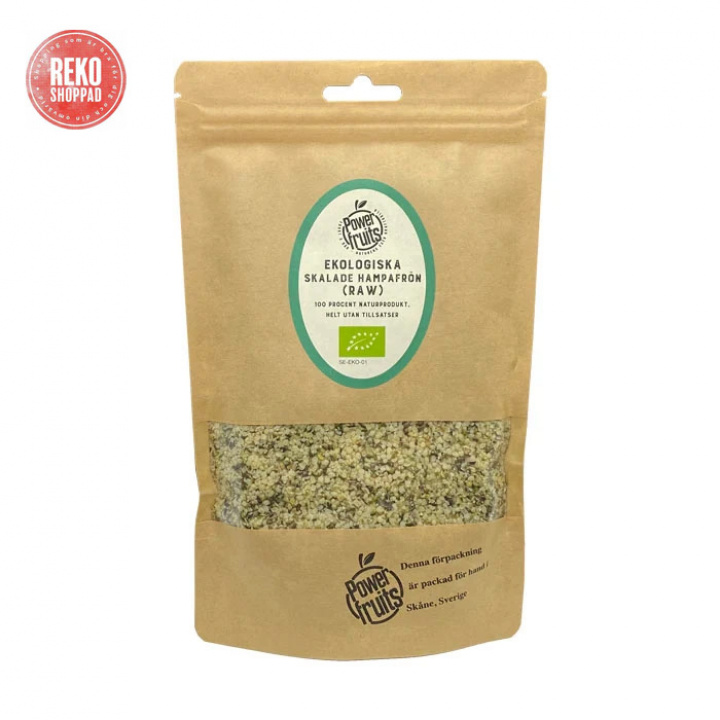 Rekofynda - Ekologiska Hampafrön Skalade 500 g