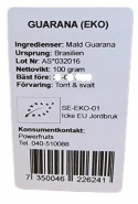 Powerfruits - Ekologisk Guarana, 100g