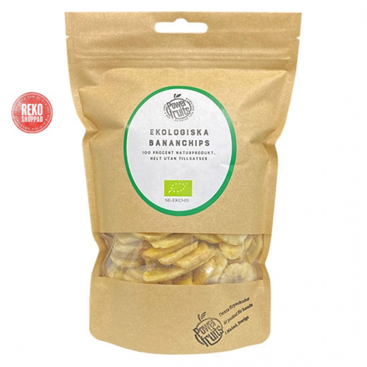 Rekofynda - Ekologiska Bananchips, 250g