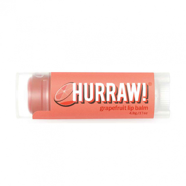 HURRAW! - Grapefruit Lip Balm i gruppen Hygien / Hudvård / Läppar hos Rekoshoppen.se (2330086)
