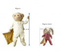 Hugzzeee Friends - Junior Hund Ticki, Rosa