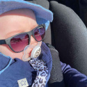 Geggamoja - Solglasögon Baby 0-1 år, Svart
