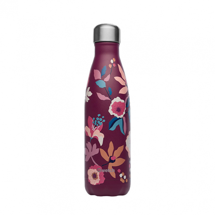 Qwetch - Isolerad Flaska i Rostfritt Stål Bohemian Plum 500 ml