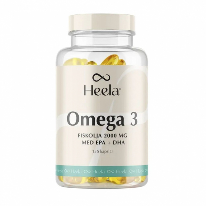 Burk med omega-3-kapslar
