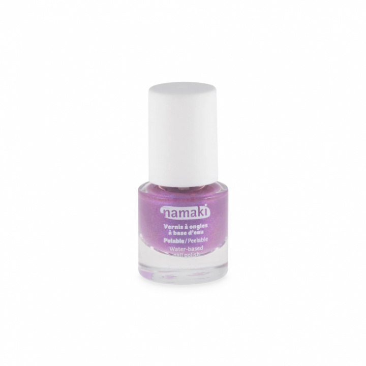 Namaki - Vattenbaserat Nagellack för Barn, 27 Violet Glitter
