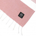 Recycled By Wille - Hamam Handduk Alice, Rosa/Vit