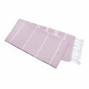 Classic textiles - EKO Hamam Handduk  Rosa / Vit