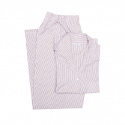 Classic Textiles - Pyjamasset 2-dels Runmarö, Mörkrosa/Vit