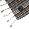 Recycled By Wille - Hamam Handduk GOA, Svart multi