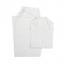 Classic Textiles - Pyjamasset 2-dels Runmarö, Linne/Vit