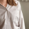 Classic Textiles - Pyjamasset 2-dels Runmarö, Linne/Vit