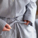 Classic Textiles - Pyjamasset 2-dels Runmarö, Marinblå/Vit
