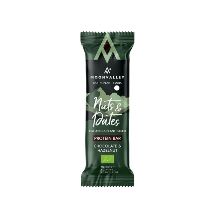 Moonvalley - Ekologisk Nuts & Dates, Chocolate & Hazelnut