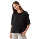Movesgood - Bamboo Oversized Top Svart