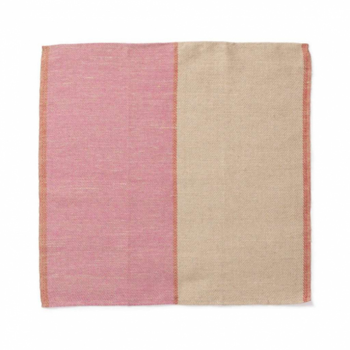Hälsinge Linneväveri - Skurtrasa Wanja, Rosa