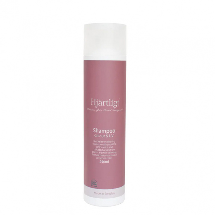 Hjärtligt - Färg & UV Schampo 250 ml i gruppen Hygien / Hårvård / Schampo flytande hos Rekoshoppen.se (3000909)