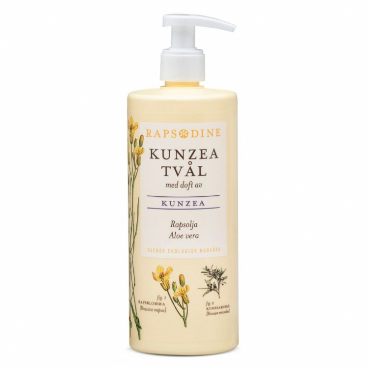 Kunzeatvål med krämigt lödder och örtig doft