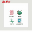 Radico - 100% Ekologisk Hårfärg 100 gr, Violet