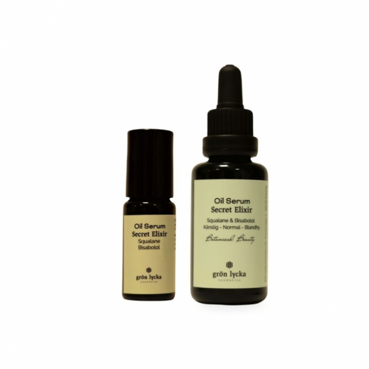 Secret Elixir Oil Serum i mironglasflaska