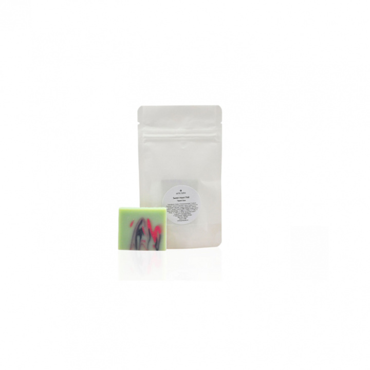 Grön Lycka - Handgjord Ekologisk Tvål, Sweet Heart Travel Size