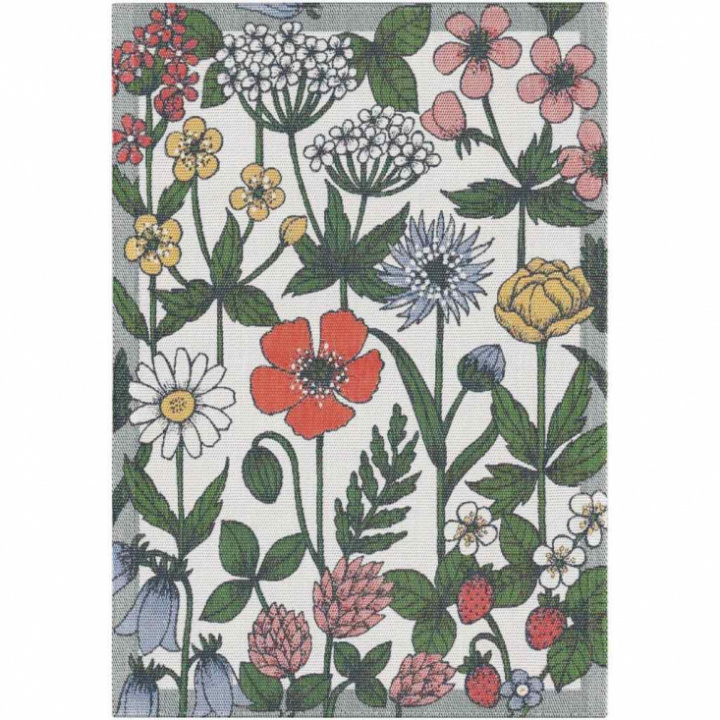 Handduk Vildblomster 35 x 50 cm med svenska sommarblommor