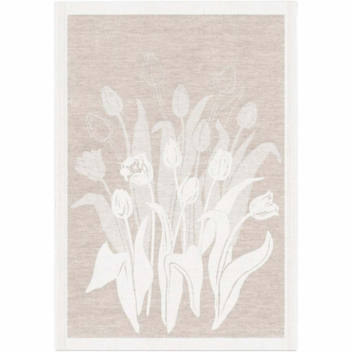 Ekologisk kökshandduk i bomull och lin tillverkad i Sverige