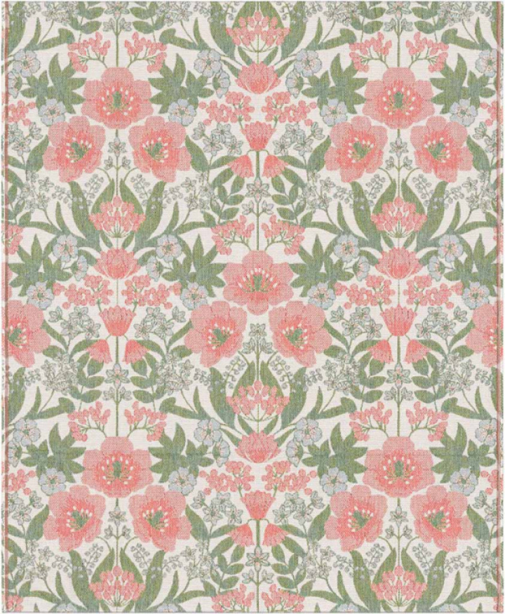Ekelund - Pläd Bettys Tulpaner 140 x 170 cm