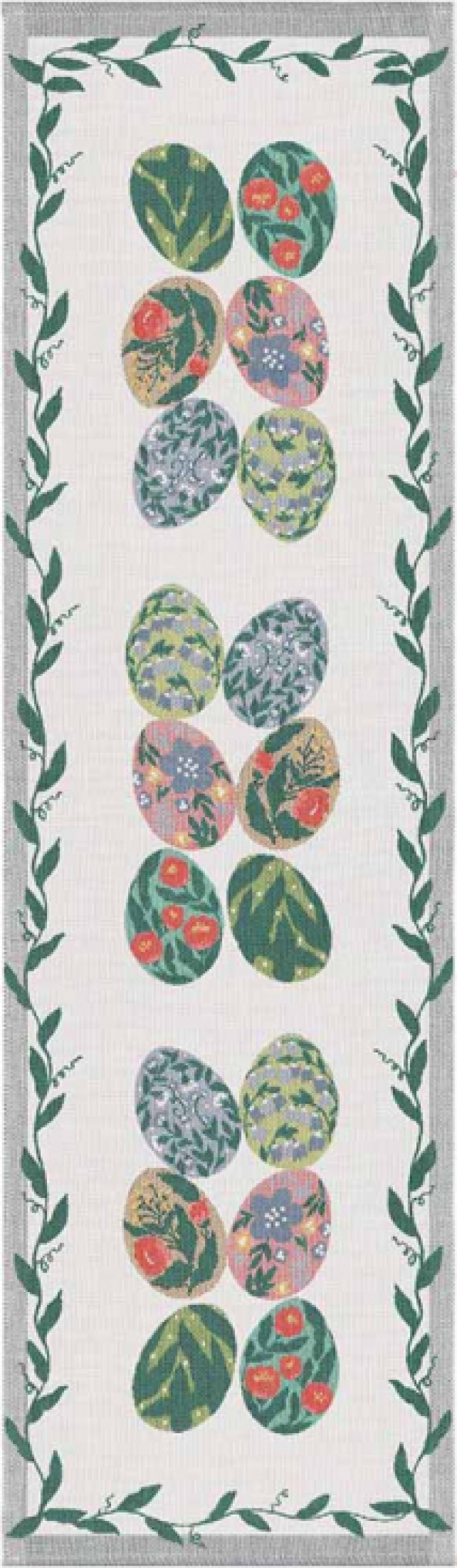 Ekelund - Löpare Egg Collection 35 x 120 cm