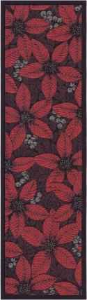 Ekelund - Löpare Christmas Flower 35 x 120 cm
