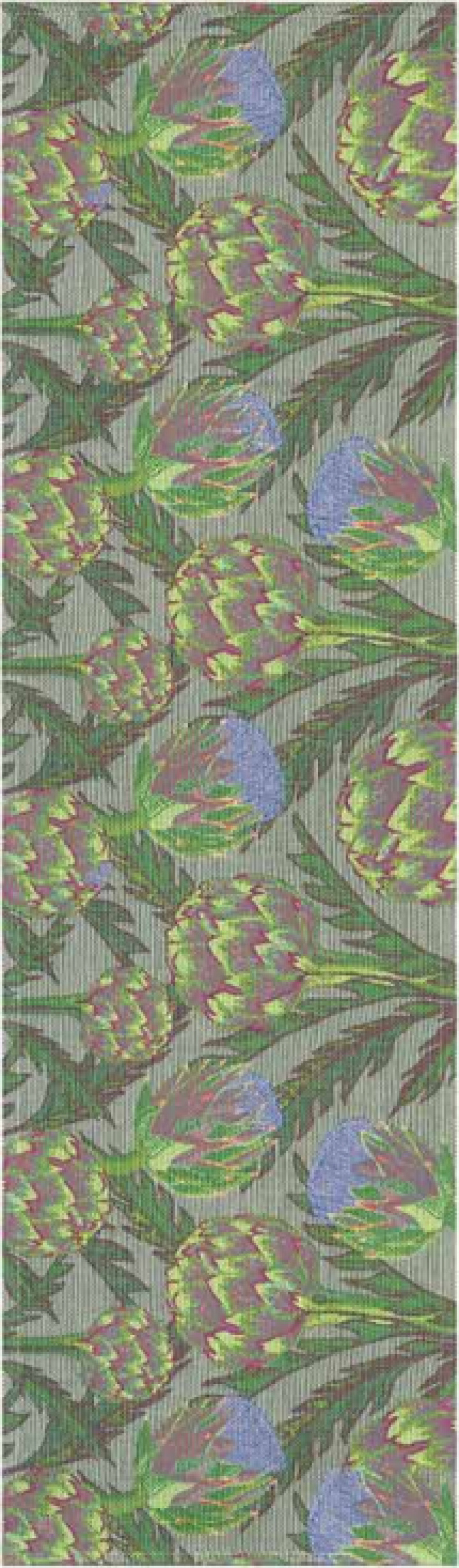 Ekelund - Löpare Artichoke 35 x 120 cm
