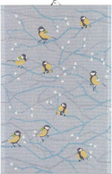 Ekelund - Handduk Vinterfåglar 40 x 60 cm