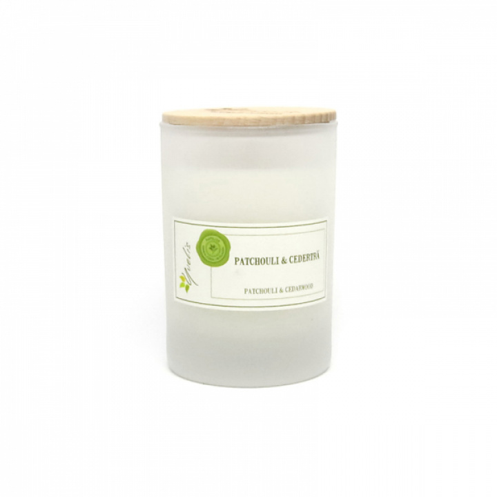 Yvelis Eteriskt Doftljus av Rapsvax Patchouli & Cederträ, Litet ca 100 g