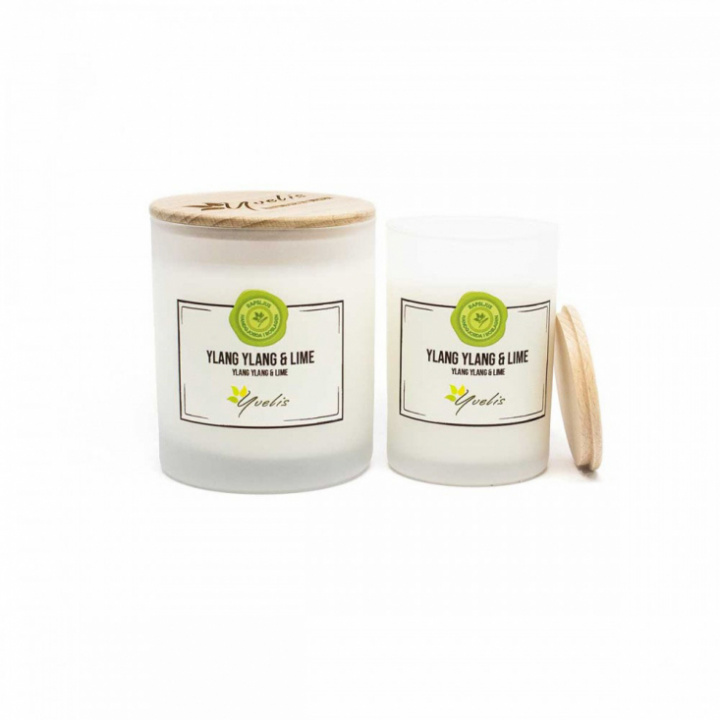 Yvelis Eteriskt Doftljus av Rapsvax Ylang Ylang & Lime