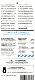 Malmö Chokladfabrik - Tegelserien Ekologisk Choklad Saltstänk 45 %