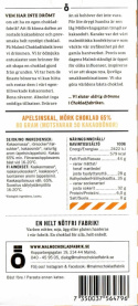 Malmö Chokladfabrik - Tegelserien Ekologisk Choklad Lakritsrot 65 %