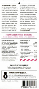 Malmö Chokladfabrik - Tegelserien Ekologisk Choklad Friska Hallon 52 %