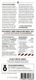 Malmö Chokladfabrik - Tegelserien Ekologisk Choklad Kaffekross 55 %