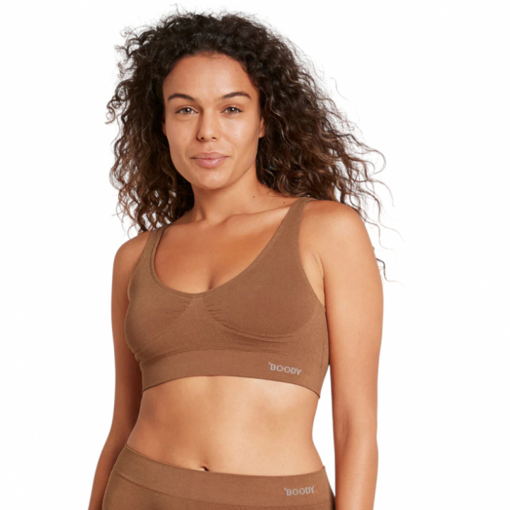 Boody - BH i Bambu Ovadderad Ljusbrun