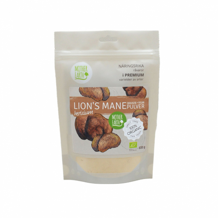 Mother Earth - Lion`s manepulver ( Hericium) EKO, 100g