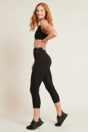 Boody - Motivate Tights i Bambu 3/4 Ben, Svart, XS