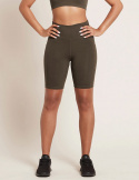 Boody - Motivate Tights i Bambu Korta Ben 20 cm, Mörkgrön