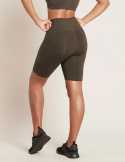 Boody - Motivate Tights i Bambu Korta Ben 20 cm, Mörkgrön